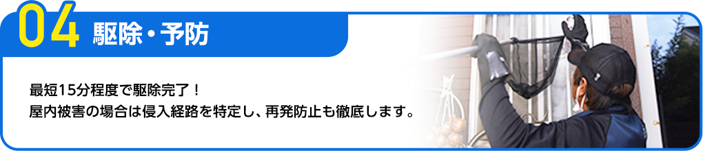 駆除・予防